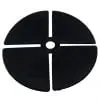 1/16" Rubber Shim for SkyJack Pedestals