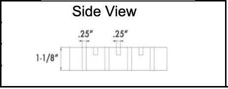 23.5" x 23.5" x 1.5" SkyWalk Fiberglass Grates for use with Turf, Porcelain, Stone and Green Roof - Image 3