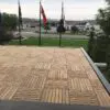 SkyWalk Ipe wood deck tile for pedestals