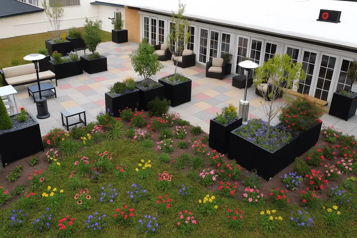 Rooftop Deck at Grand Rapids Center for Community Transformation - Grand Rapids, MI