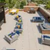 Rooftop Deck at Collegian North - Ann Arbor, MI by Skydeck USA