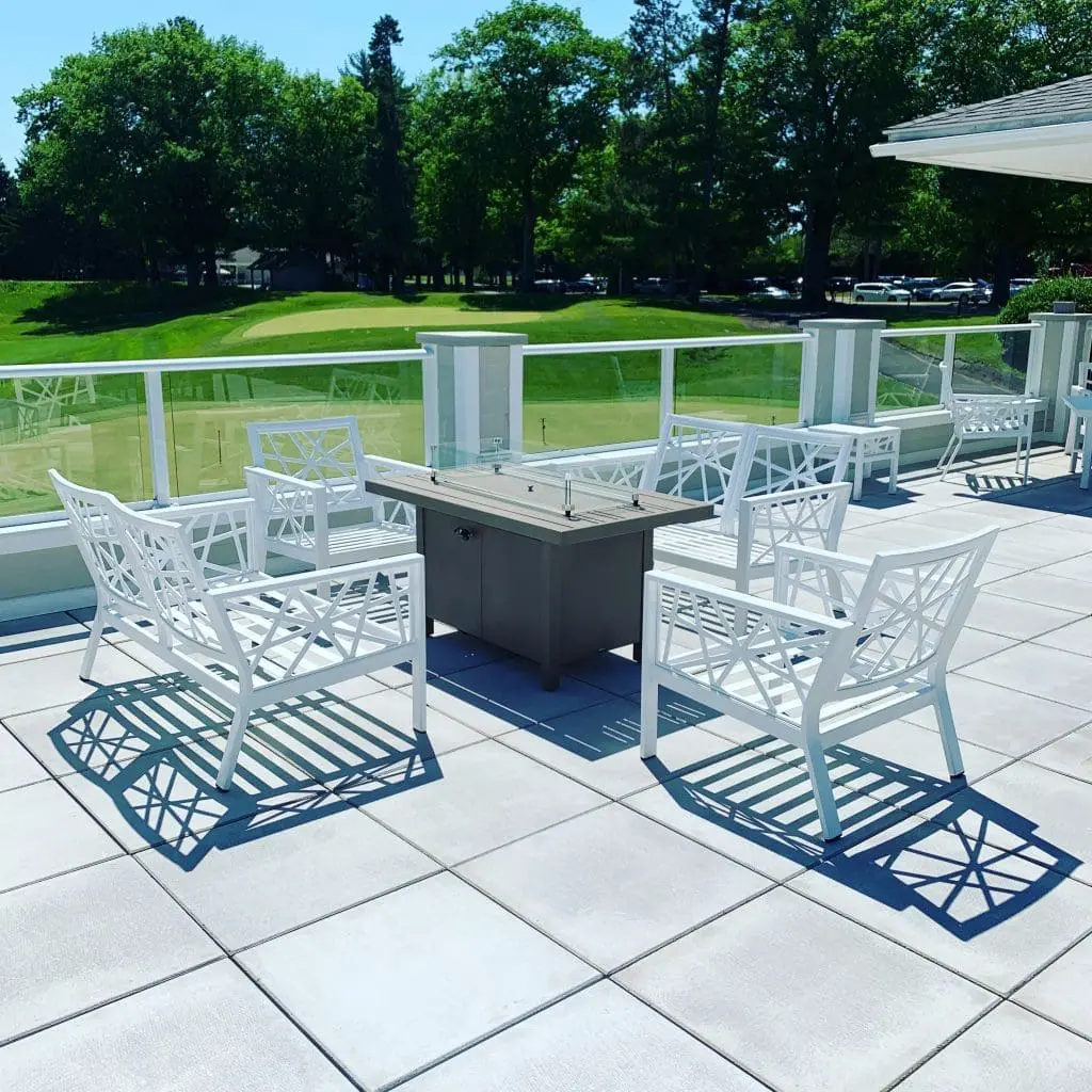 Rooftop Deck at Traverse City Country Club in Traverse City, MI by Skydeck USA