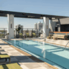 Pool Roof Deck at The Hub on Campus - University of Illinois - Champaign, IL3 - SD-56C Light Gray and SD-91D Lakeshore Concrete Pavers