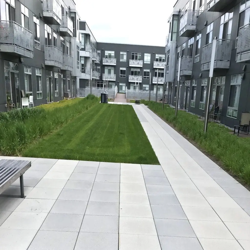 Rooftop Deck at Ducharme Place Apartments in Detroit, MI by Skydeck USA