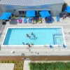 Rooftop Deck at Ducharme Place Apartments in Detroit, MI by Skydeck USA