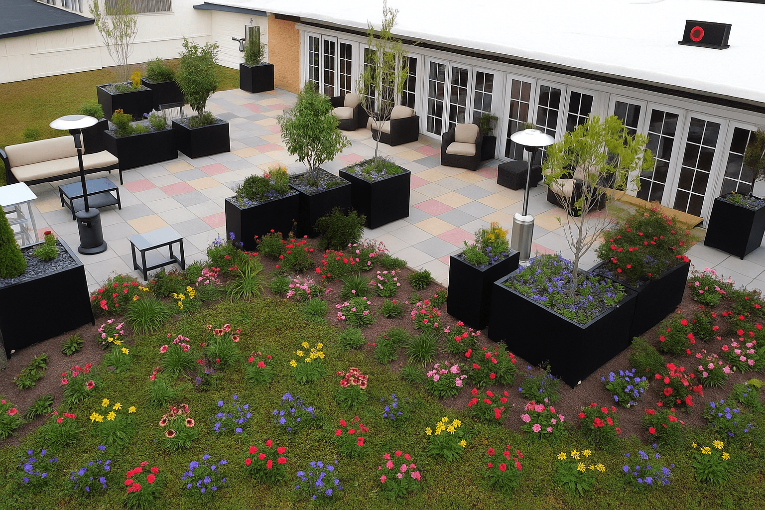 Rooftop Deck at Grand Rapids Center for Community Transformation - Grand Rapids, MI