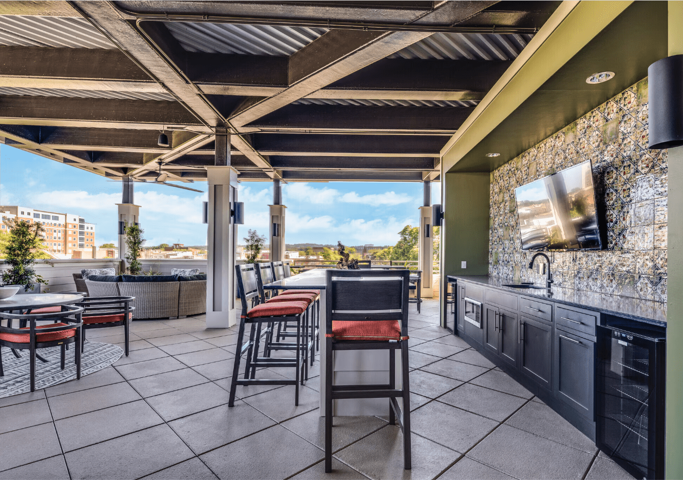 The Augustan Apartments - Augusta, GA - Sky Lounge by Skydeck USA