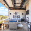 rooftop patio - the sky lounge at the augustan apartments in Augusta, GA