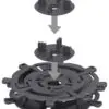 Spiral Series Pedestal Gap Spacer Instruction
