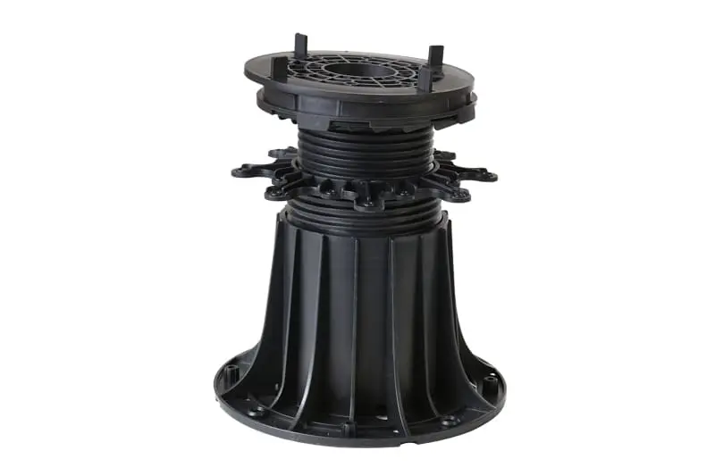 SD-XL-SLH Self-Leveling Head on SD-L 3" - 6" Adjustable Pedestal for Roof Pavers or Tiles