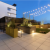 Terrazzo Cool White 2cm Porcelain Paver by Skydeck USA
