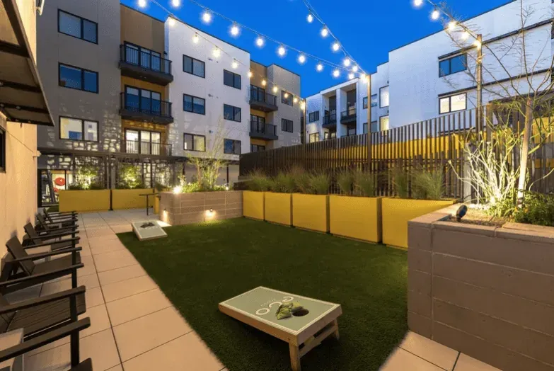 Rooftop Turf at EcoMesa Apartments - Mesa, AZ by Skydeck USA