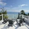 Terrazzo Cool White 2cm Porcelain Paver by Skydeck USA