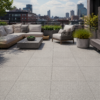 Terrazzo Gray Black 2cm Porcelain Paver - Terrazzo Series by Skydeck USA