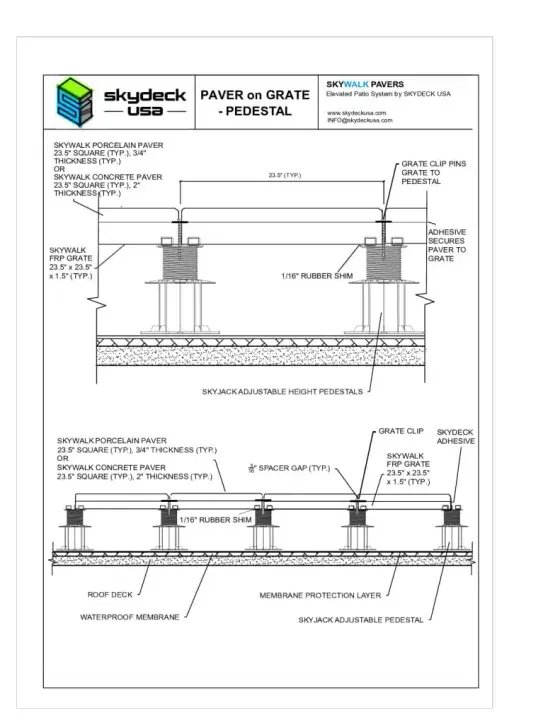 Skydeck-Porcelain-Paver-on-Grate-with-Wind-Uplift-System-Detail-Manual-3-pdf