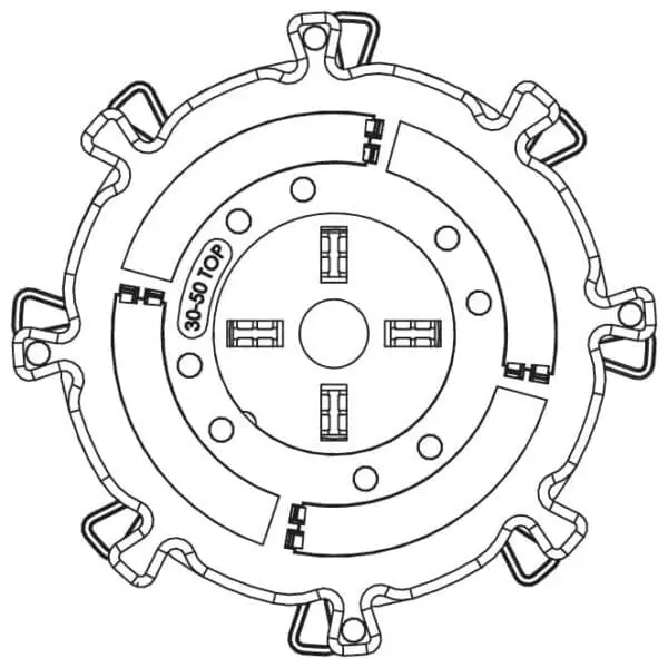 SD-S - 1.18" - 2" Adjustable Spiral Pedestal - Image 7