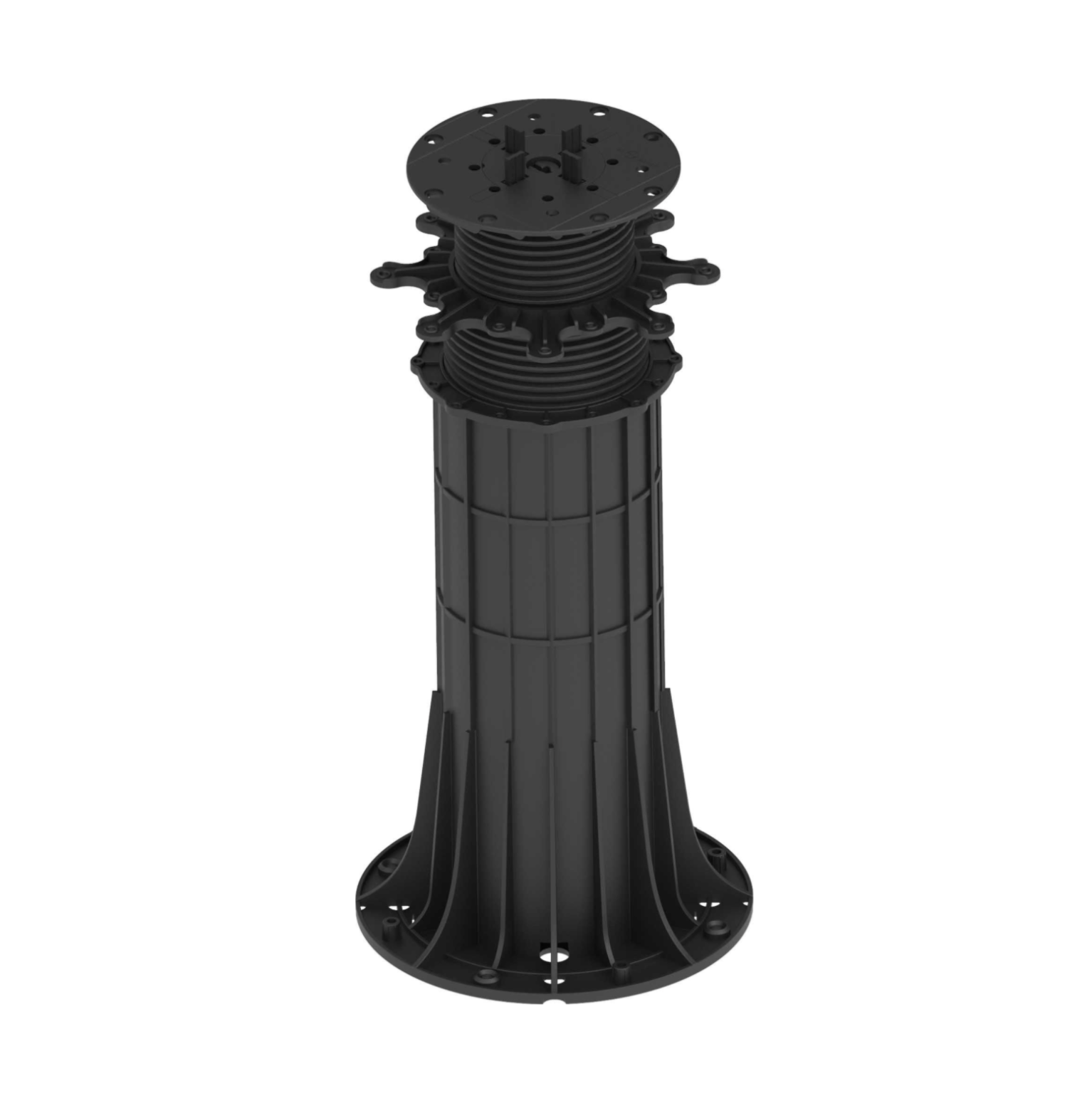 8" Extender Sleeve for adding height to SD-XL adjustable pedestals