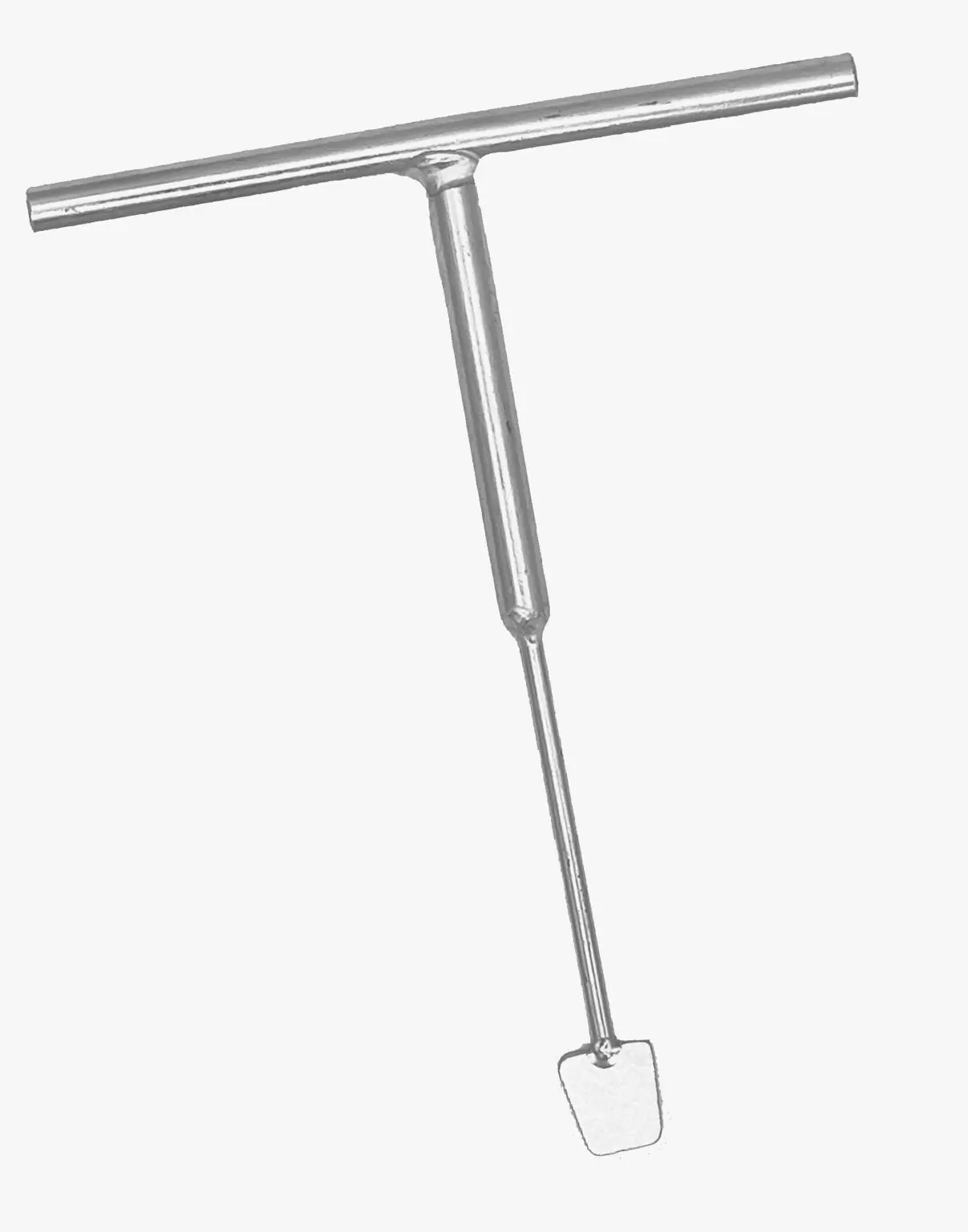 Hand Adjustment Tool for Adjusting SkyJack Pedestal heights from on top of pavers