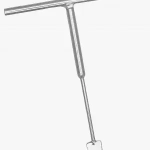 Hand Adjustment Tool for Adjusting SkyJack Pedestal heights from on top of pavers