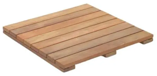 SkyDeck USA 24 x 24 Ipe Deck Tiles