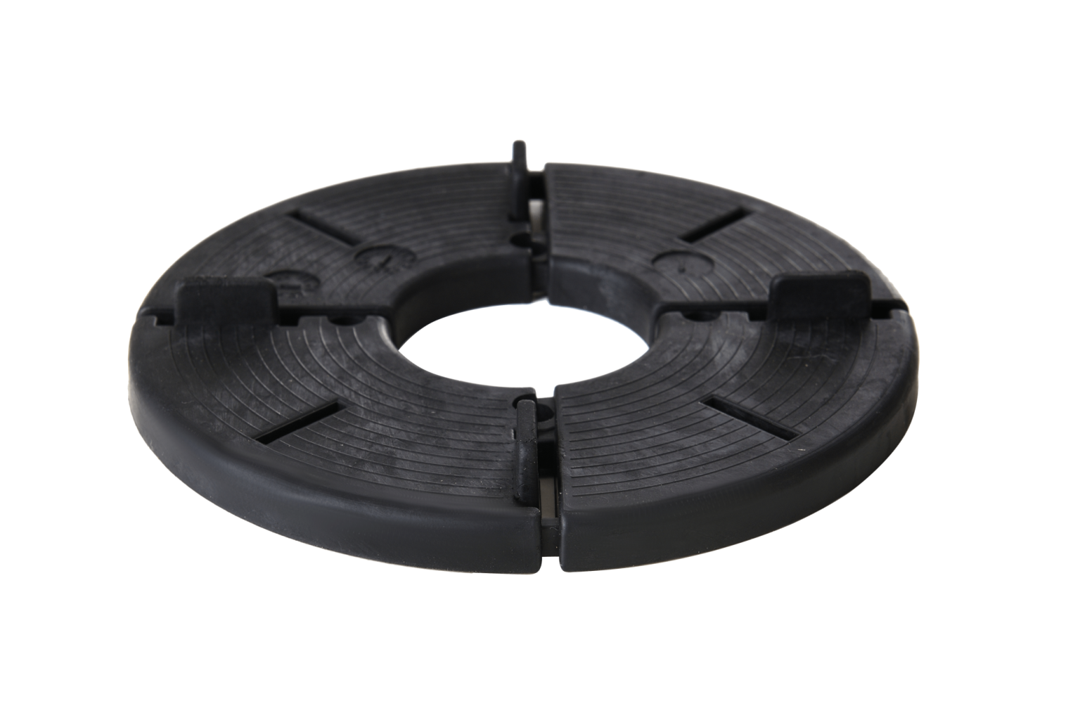 1/4" Stackable Rubber Pedestal SD-00 Angle View