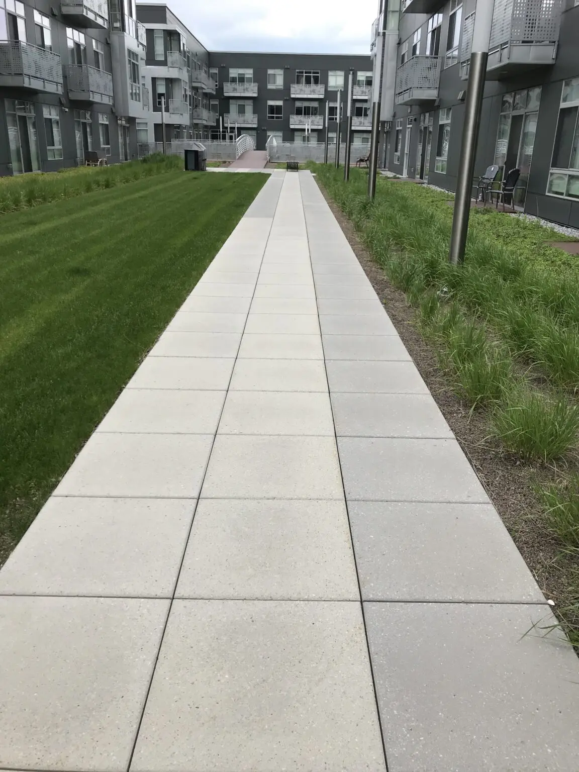 23.5" x 23.5" x 1.5" SkyWalk Fiberglass Grates for use with Turf, Porcelain, Stone and Green Roof - Image 7