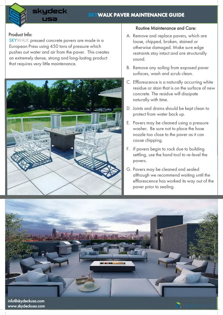 thumbnail of Paver Maintenance Guide