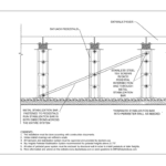 Detail Drawing of SkyHeights Pedestal Bracing System