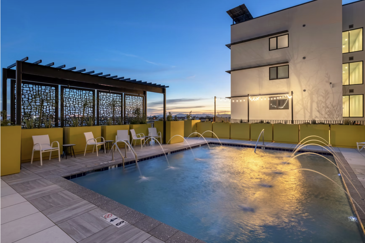 Canyonwood Ivory 2cm Porcelain Pavers by Skydeck USA