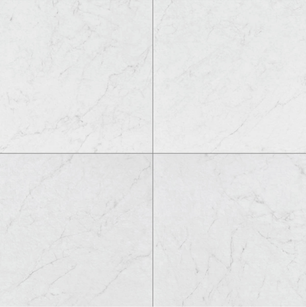 Marble Glacial White 2cm Porcelain Paver by Skydeck USA