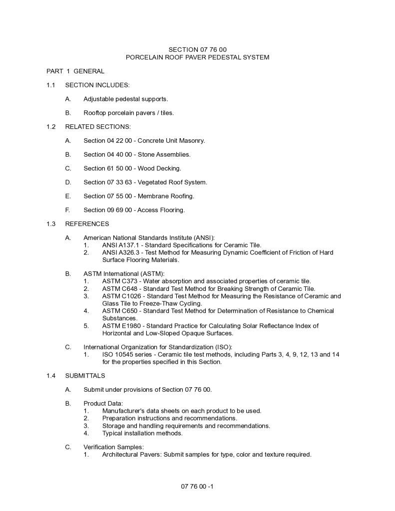 CSI-Specification-077600-Porcelain-Roof-Paver-Pedestal-System.pdf.png
