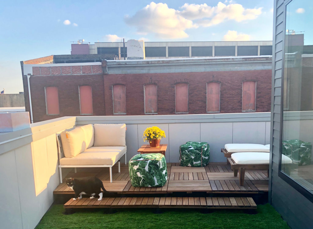 SkyWalk Ipe Deck Tiles Ipe Deck Tiles with Pedestals