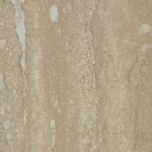Close-up texture of Travertine River 2cm porcelain paver showing natural beige shading and soft linear movement.