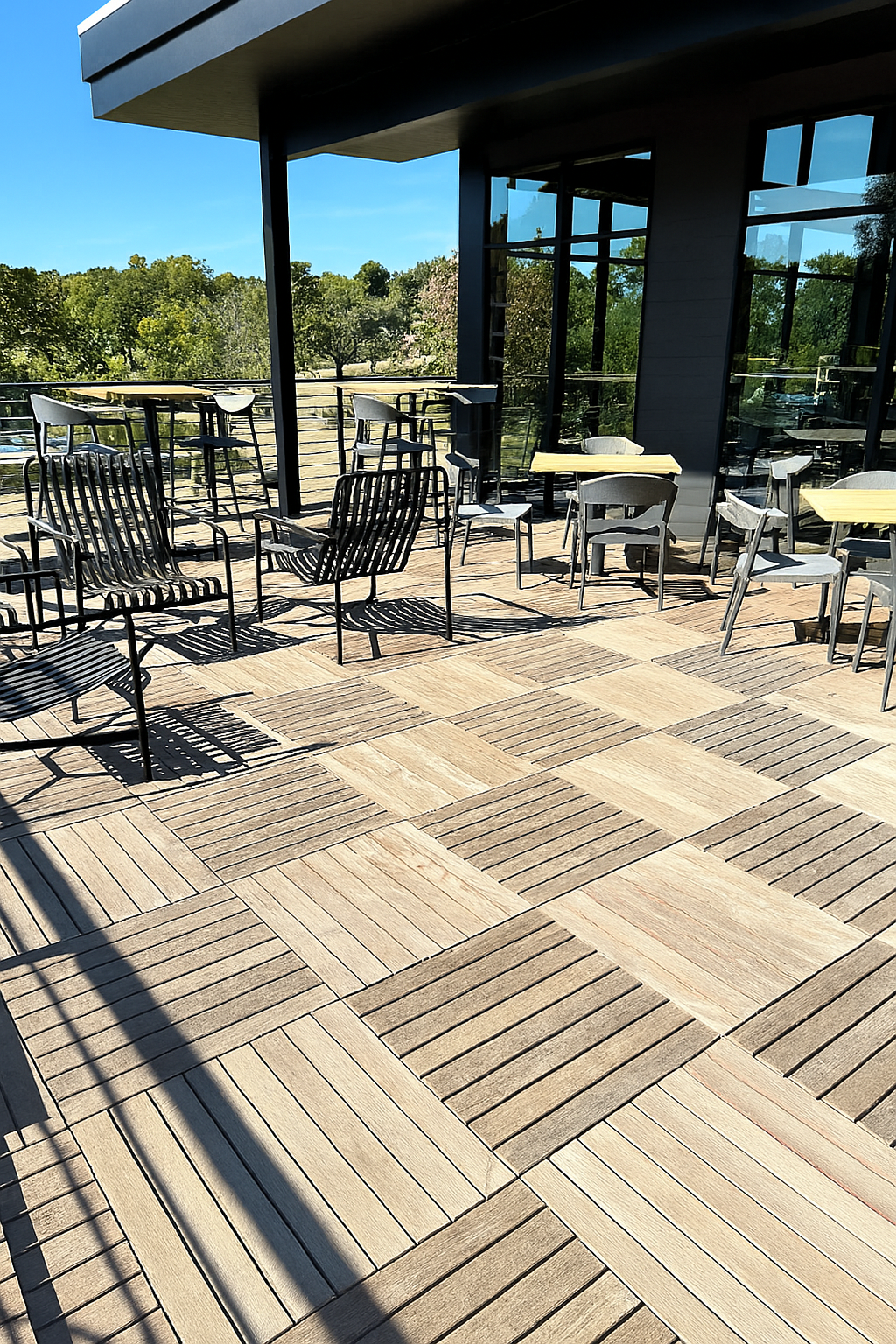 Ipe wood deck tiles; Ipe wood; Ipe wood roof tiles