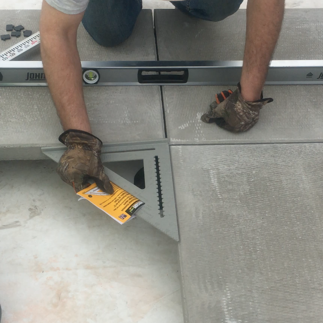 Tools for Rooftop Paver pedestal system installation