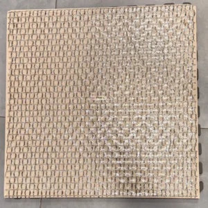 Pre-Installed Porcelain Paver Safety Backing