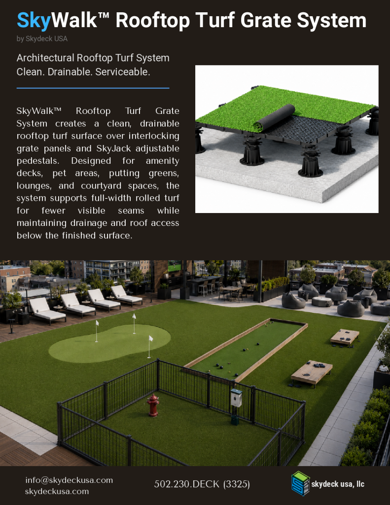 SkyWalk Turf on Grates Product Brochure